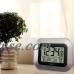 La Crosse Technology Digital Atomic Wall Clock with Temperature, Silver   1142062